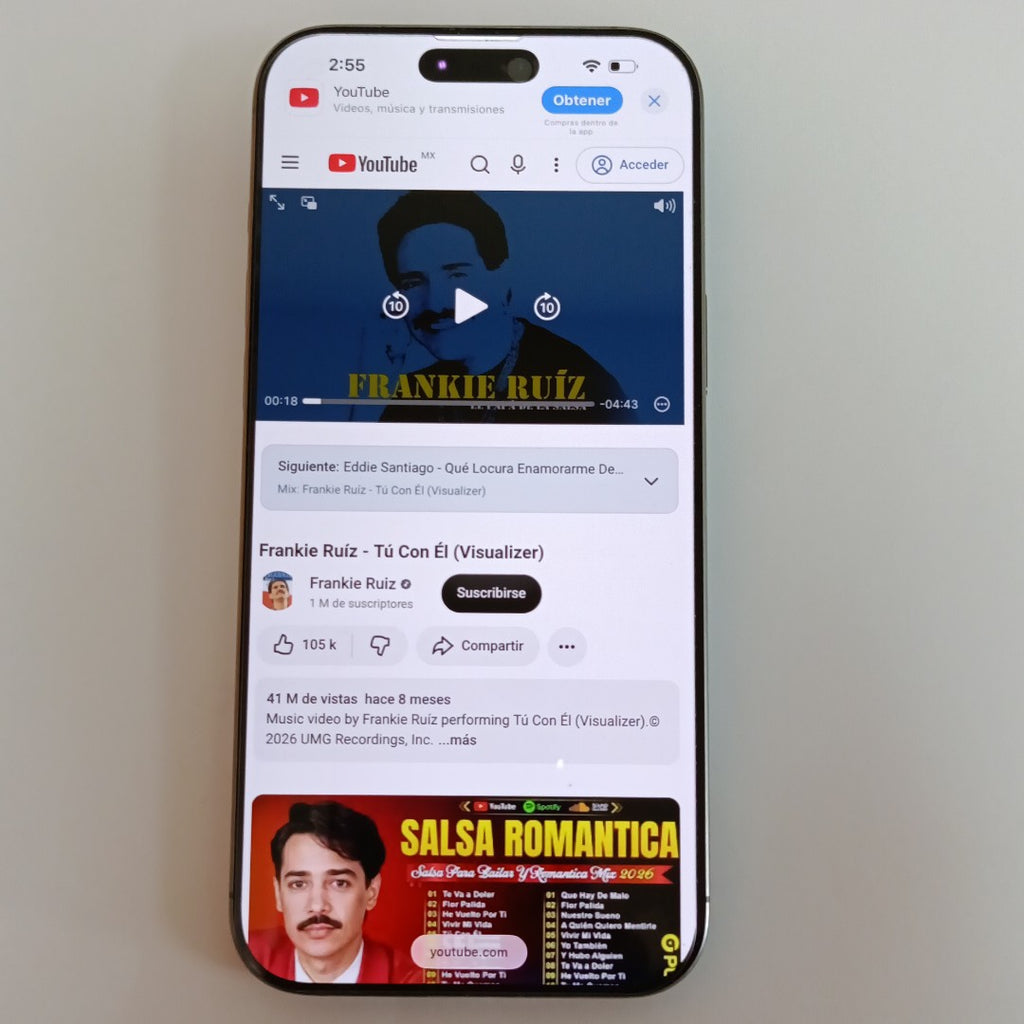 CELULAR APPLE IPHONE 16 PRO MAX A3084 (2024) 512 GB 8 GB RAM (SEMINUEVO)