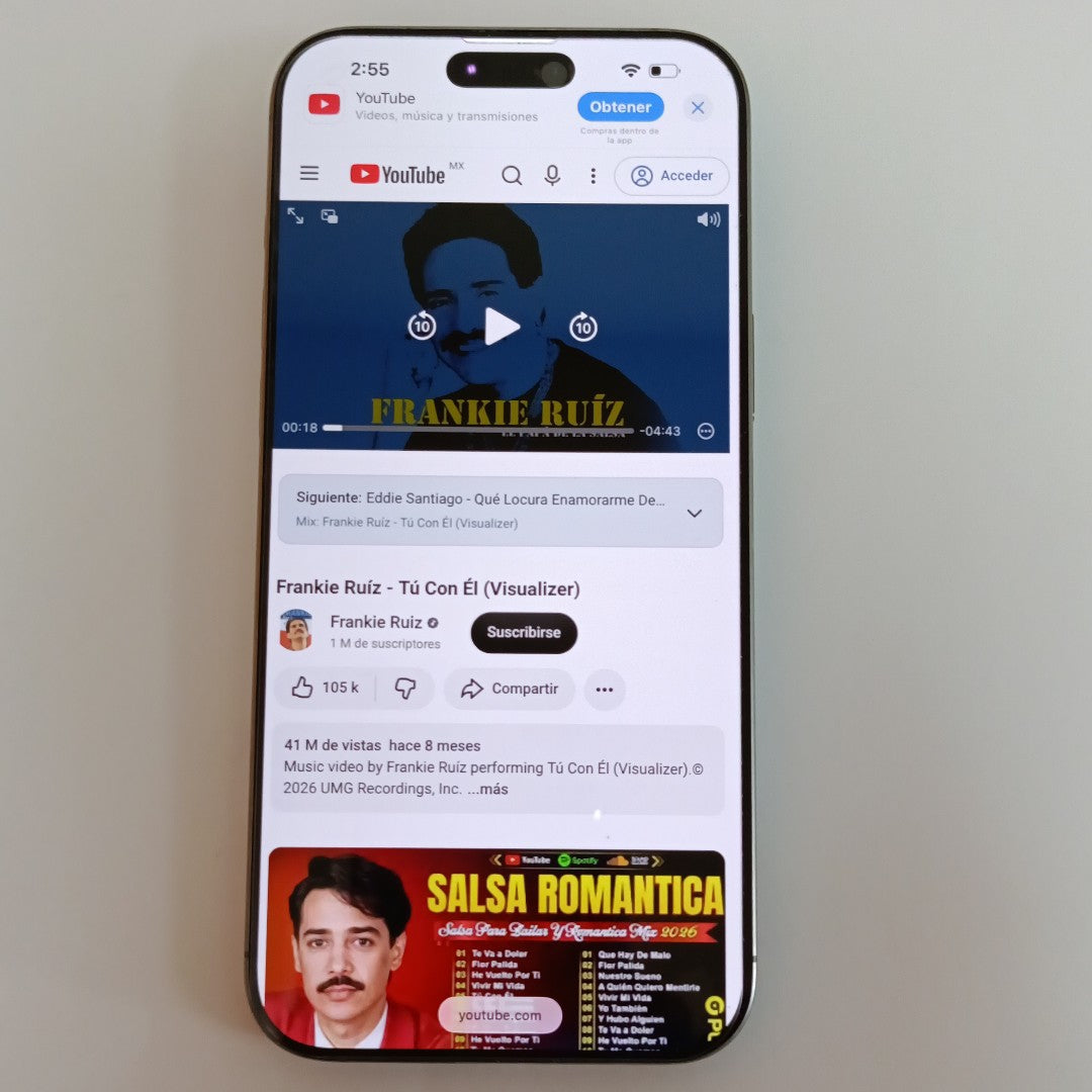 CELULAR APPLE IPHONE 16 PRO MAX A3084 (2024) 512 GB 8 GB RAM (SEMINUEVO)