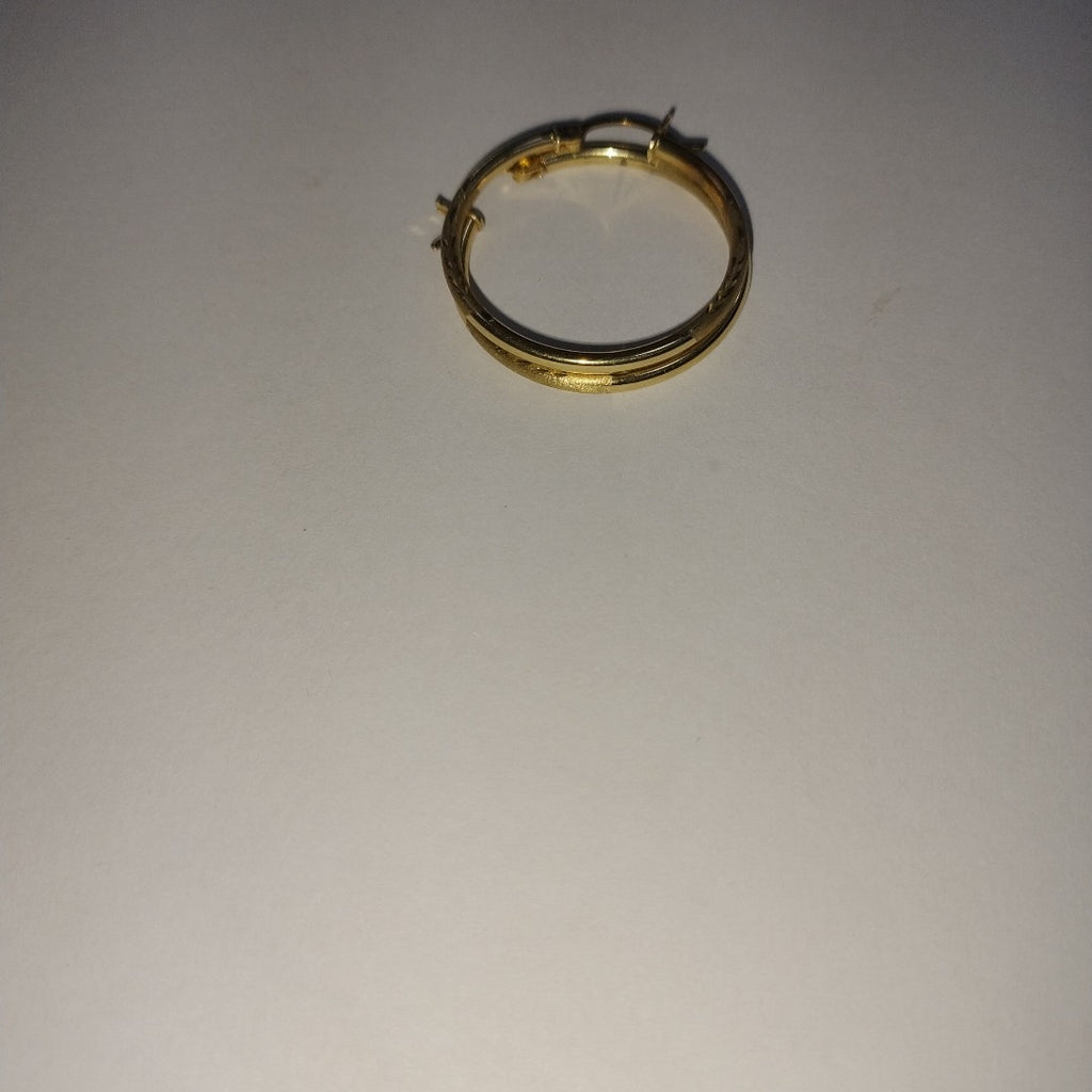 ARRACADAS PAR ORO 14 K 2.5 GRMS (SEMINUEVO)