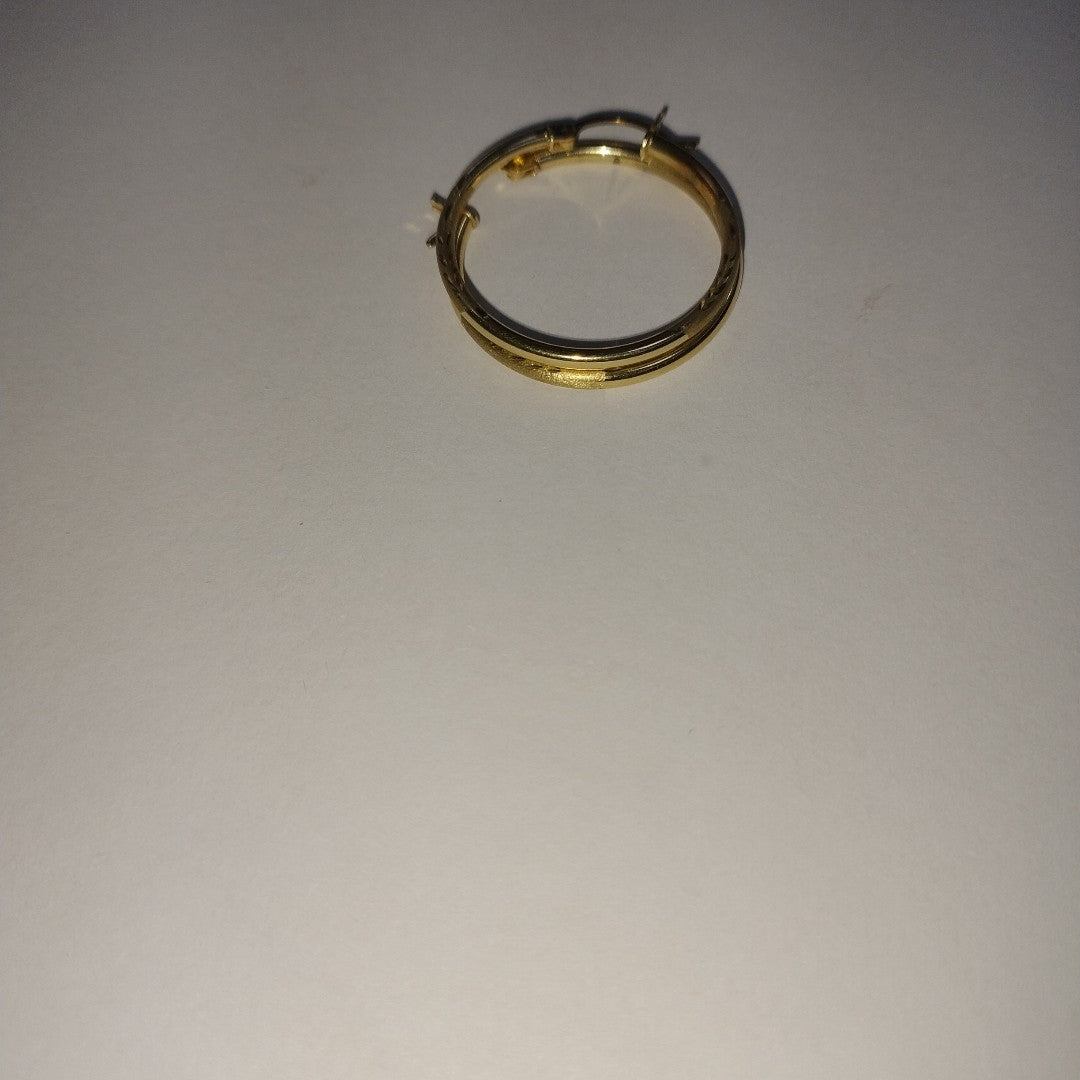 ARRACADAS PAR ORO 14 K 2.5 GRMS (SEMINUEVO)