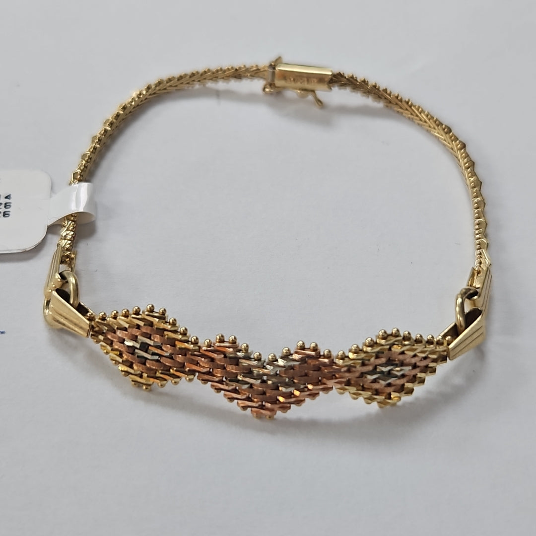 PULSERA ORO 14 K 8,70 GRMS (SEMINUEVO)