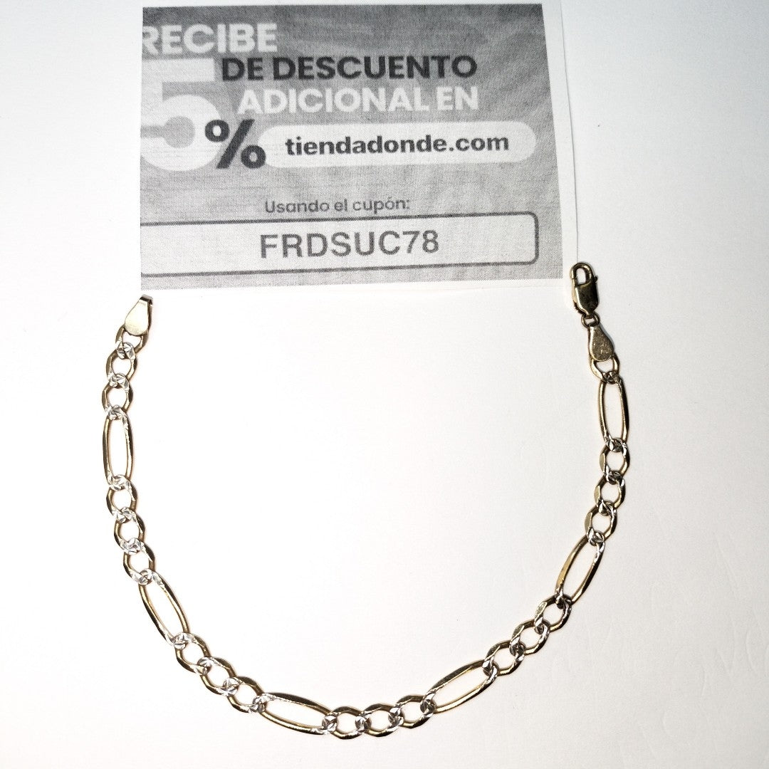 PULSERA ORO 14 K 5.5 GRMS (SEMINUEVO)
