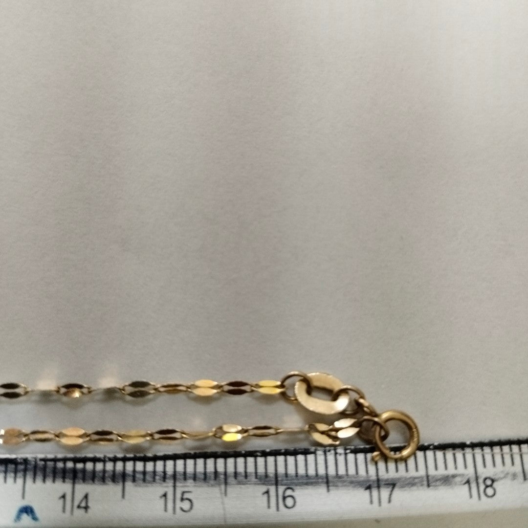 CADENA ORO 10 K 0.8 GRMS (SEMINUEVO)