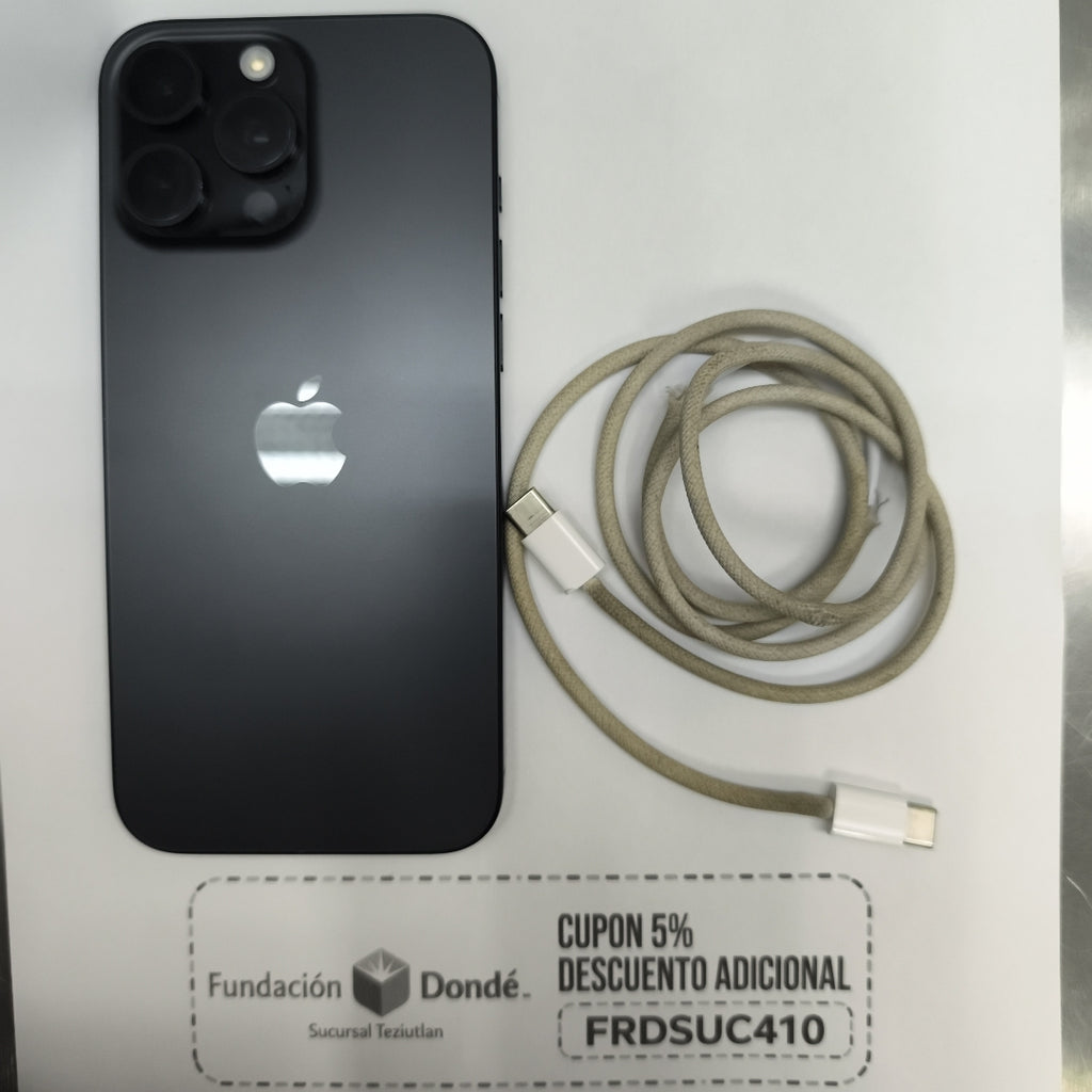 CELULAR APPLE IPHONE 16 PRO MAX A3084 (2024) 256 GB 8 GB RAM (SEMINUEVO)