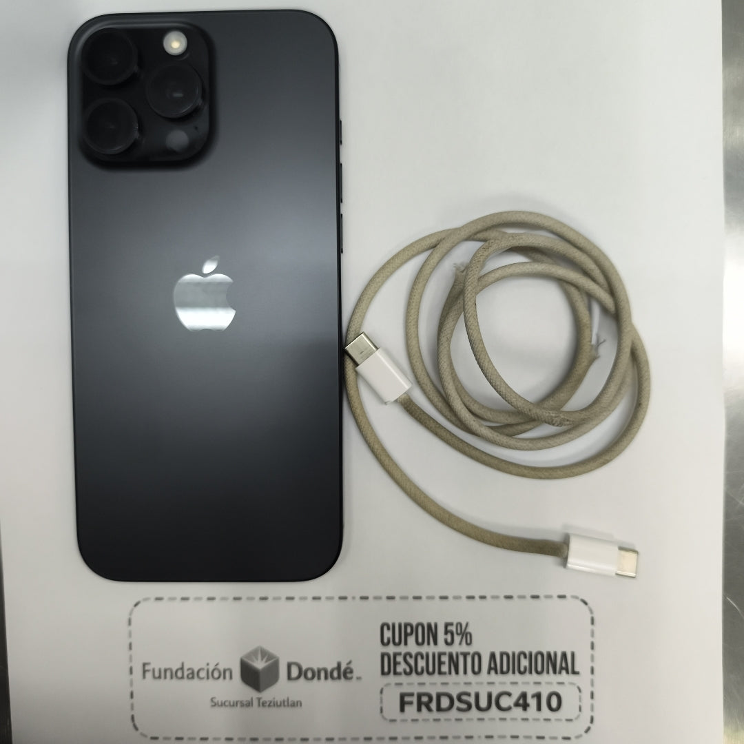 CELULAR APPLE IPHONE 16 PRO MAX A3084 (2024) 256 GB 8 GB RAM (SEMINUEVO)