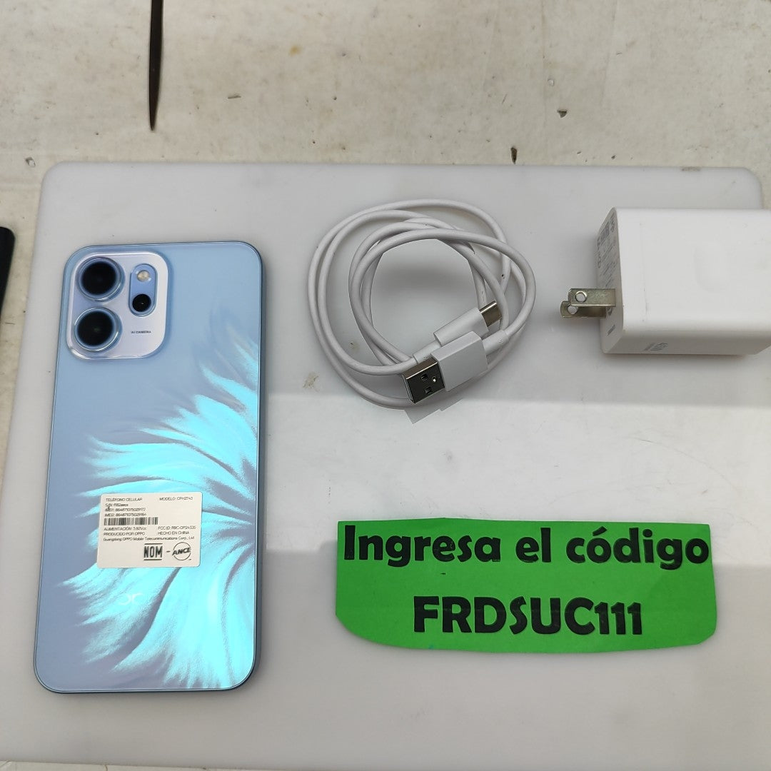 CELULAR OPPO RENO 14F CPH2743 (2025) 256 GB 12 GB RAM (SEMINUEVO)