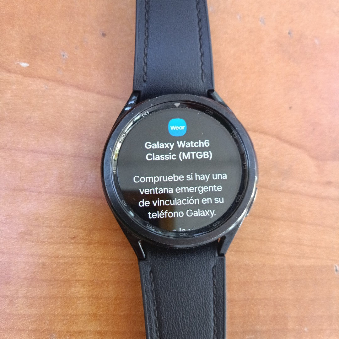 SMARTWATCH SAMSUNG GALAXY WATCH 6 CLASSIC SM-R950 43 MM GPS (SEMINUEVO)