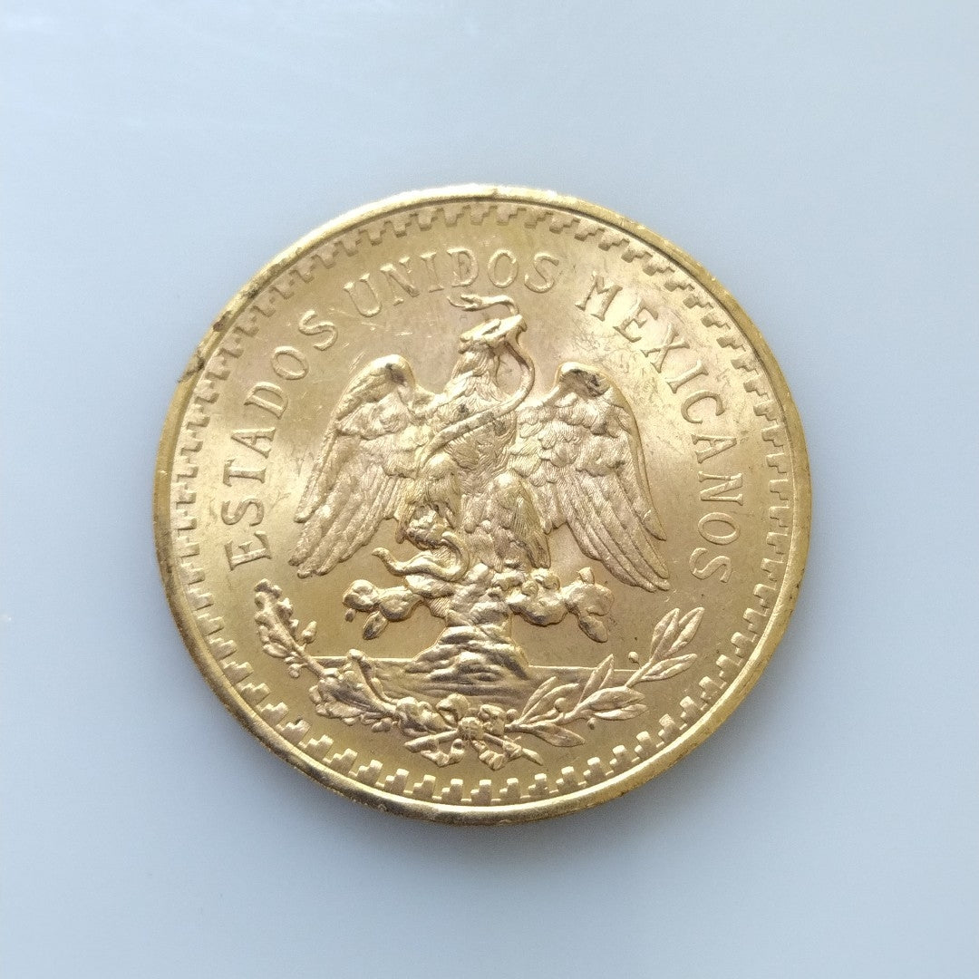 K1 41.6 GRMS 21 K IDENTIFICACIÓN MONEDA NOMINATIVA MATERIALES ORO CANTI (SEMINUEVO)