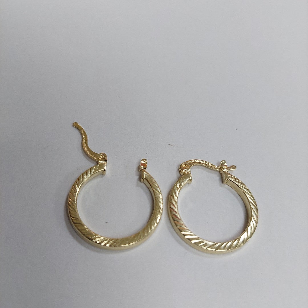 ARETES ARRACADAS ASTRIADAS 14K 1.4 GR ER 73 (NUEVO)