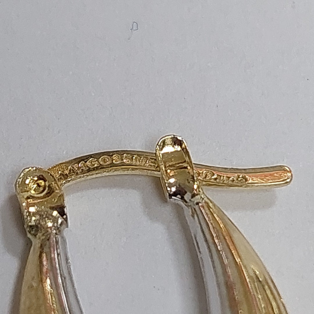 ARETES ARRACADAS COMBINADA 14K 1.7 GR AC 58 (NUEVO)