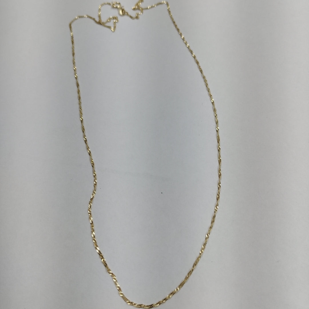 CADENA TORZAL 14K 55 CM 1.4 GR STO2555CM (NUEVO)