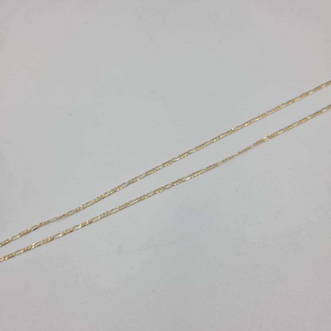 CADENA TEJIDO 3X1 10K 55CM 3GR FIGAROPLANA050 (NUEVO)