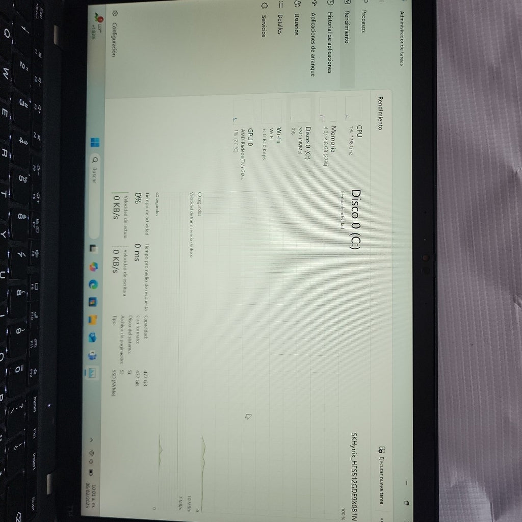 LAPTOP LENOVO THINKPAD T14S GEN 3 (2022) 512 GB SSD 16 GB RAM (SEMINUEVO)