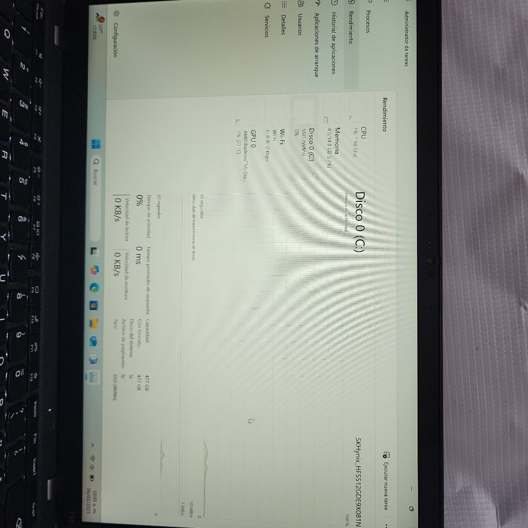 LAPTOP LENOVO THINKPAD T14S GEN 3 (2022) 512 GB SSD 16 GB RAM (SEMINUEVO)