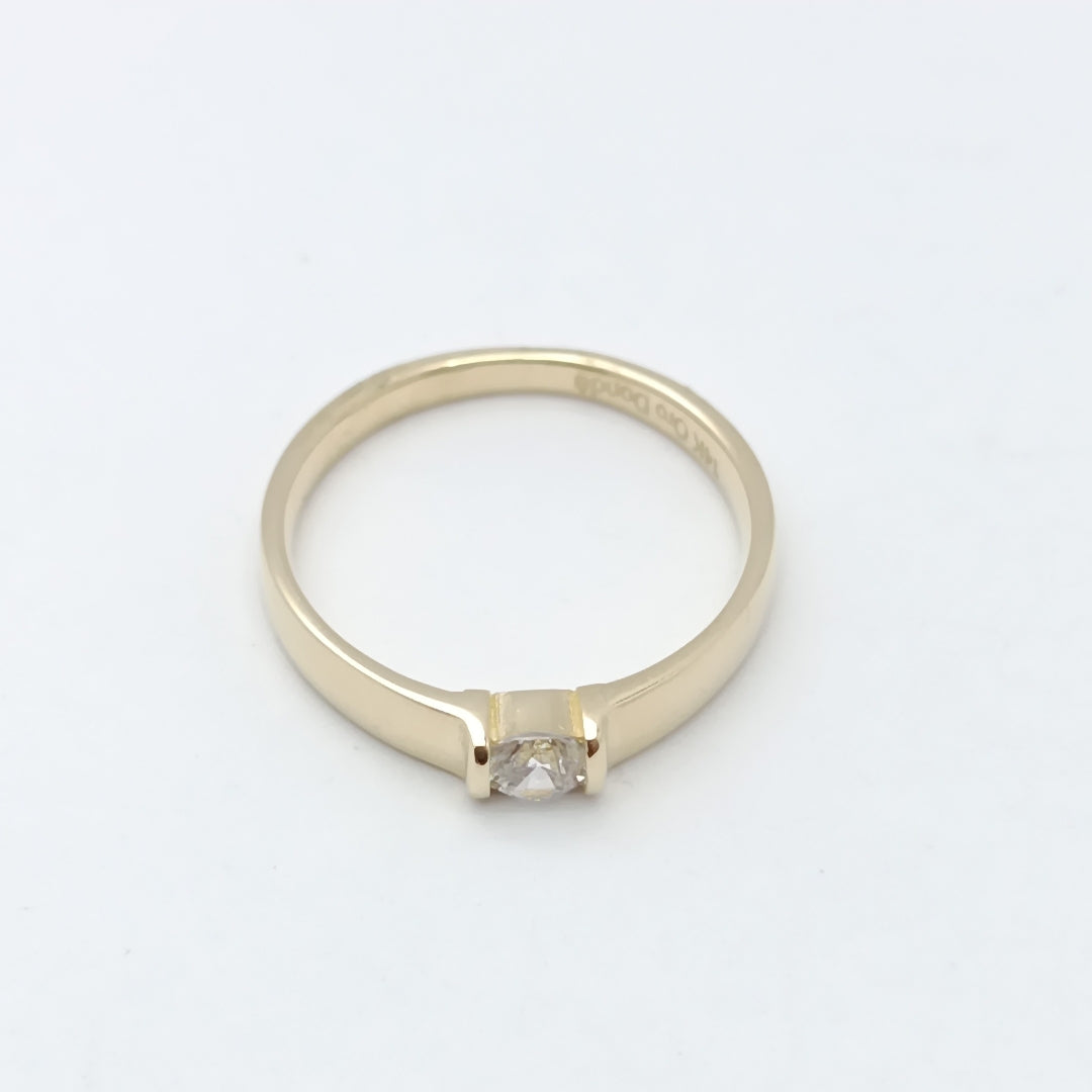 SOLITARIOS ORO 14K 3.1 (NUEVO)