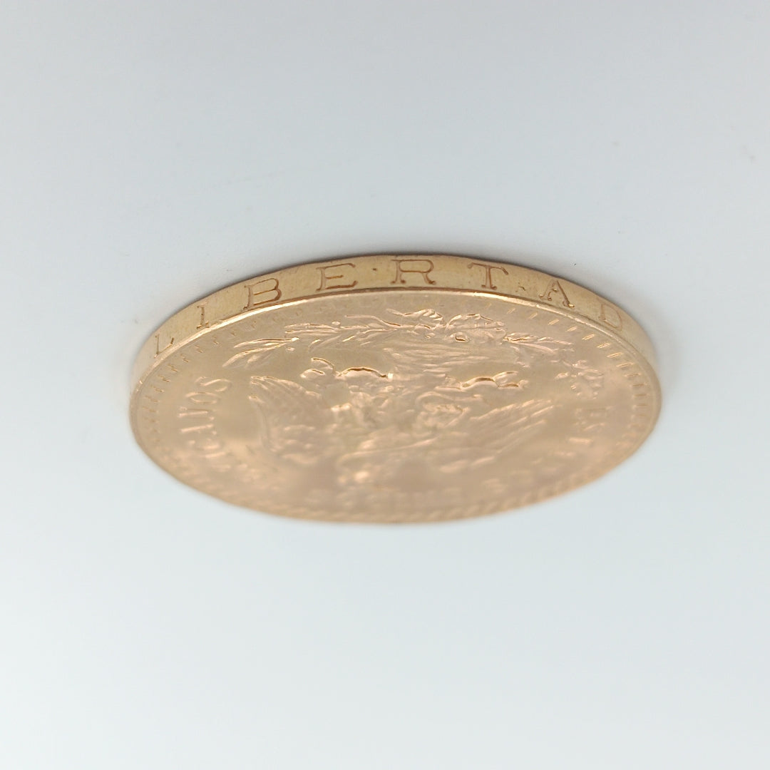 Moneda Centenario Cincuenta Pesos Oro Mexicano 21.6K