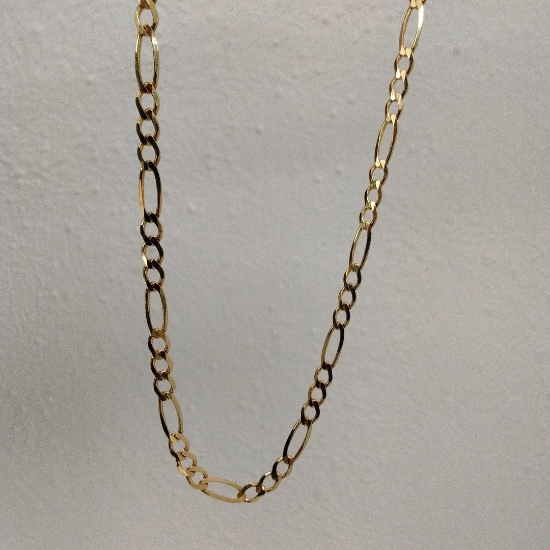 CADENAS CARTIER 3*1 AMARILLA ORO 10K 9.3 (NUEVO)
