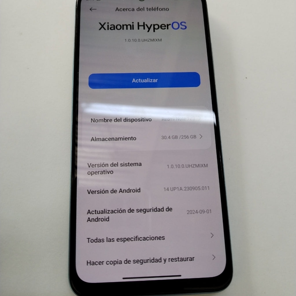 CELULAR XIAOMI REDMI NOTE 12S 2303ERA42L (2023) 256 GB 8 GB RAM (SEMINUEVO)