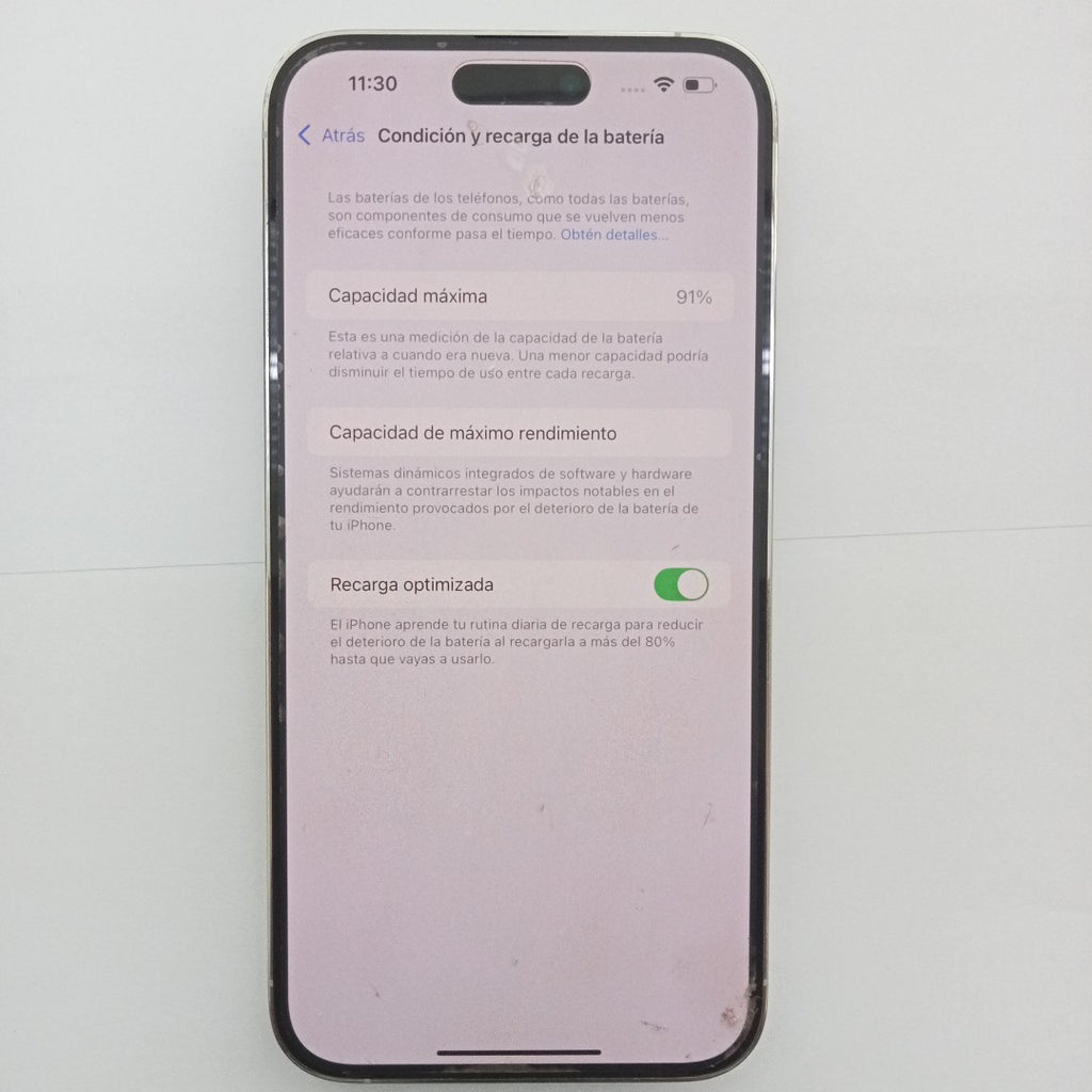 CELULAR APPLE IPHONE 14 PRO MAX A2893 256 GB 6 GB RAM (SEMINUEVO)