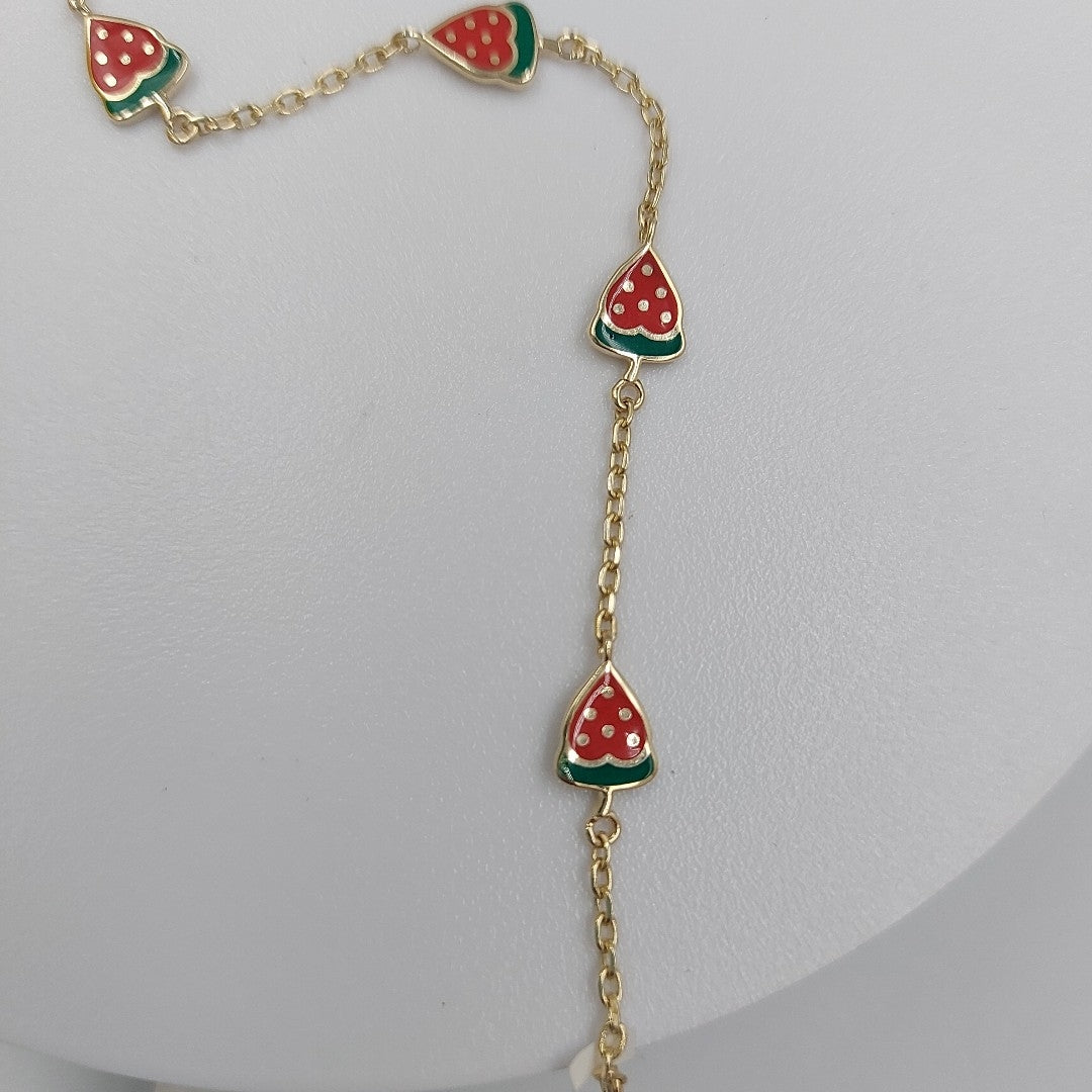 PULSERAS DAMA ORO 14K 3 (NUEVO)