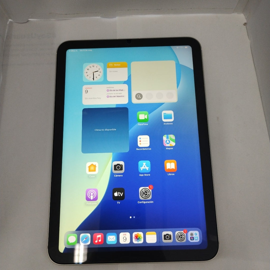 TABLETA APPLE IPAD MINI 6 A2568 64 GB 4 GB RAM (SEMINUEVO)