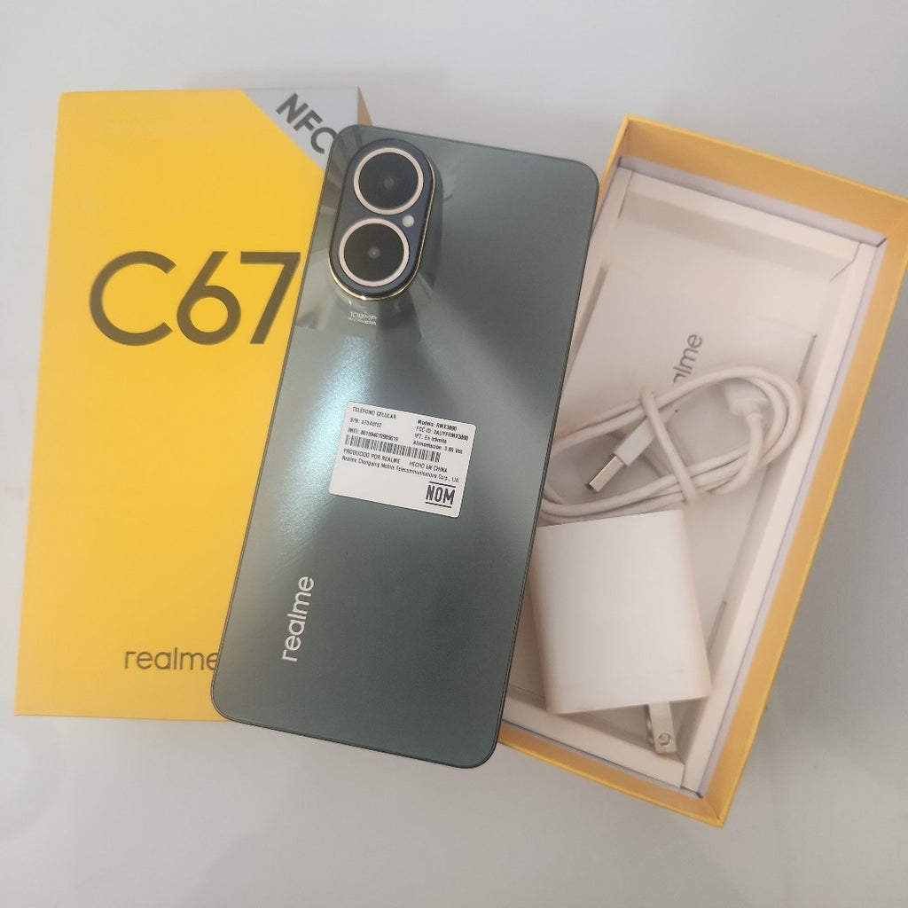 CELULAR REALME C67 RMX3890 (2023) 256 GB 8 GB RAM (SEMINUEVO)