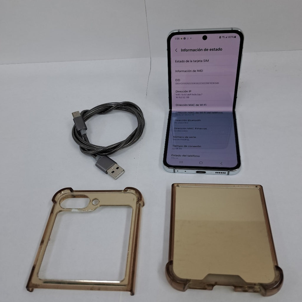 CELULAR SAMSUNG GALAXY Z FLIP 5 SM-F731U1 (2023) 256 GB 8 GB RAM (SEMINUEVO)
