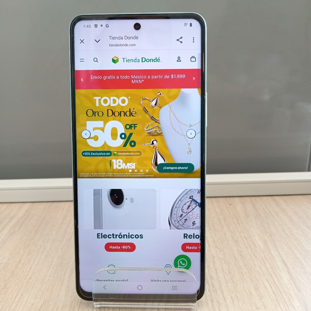 CELULAR VIVO Y36 V2247 256 GB 8 GB RAM (SEMINUEVO)
