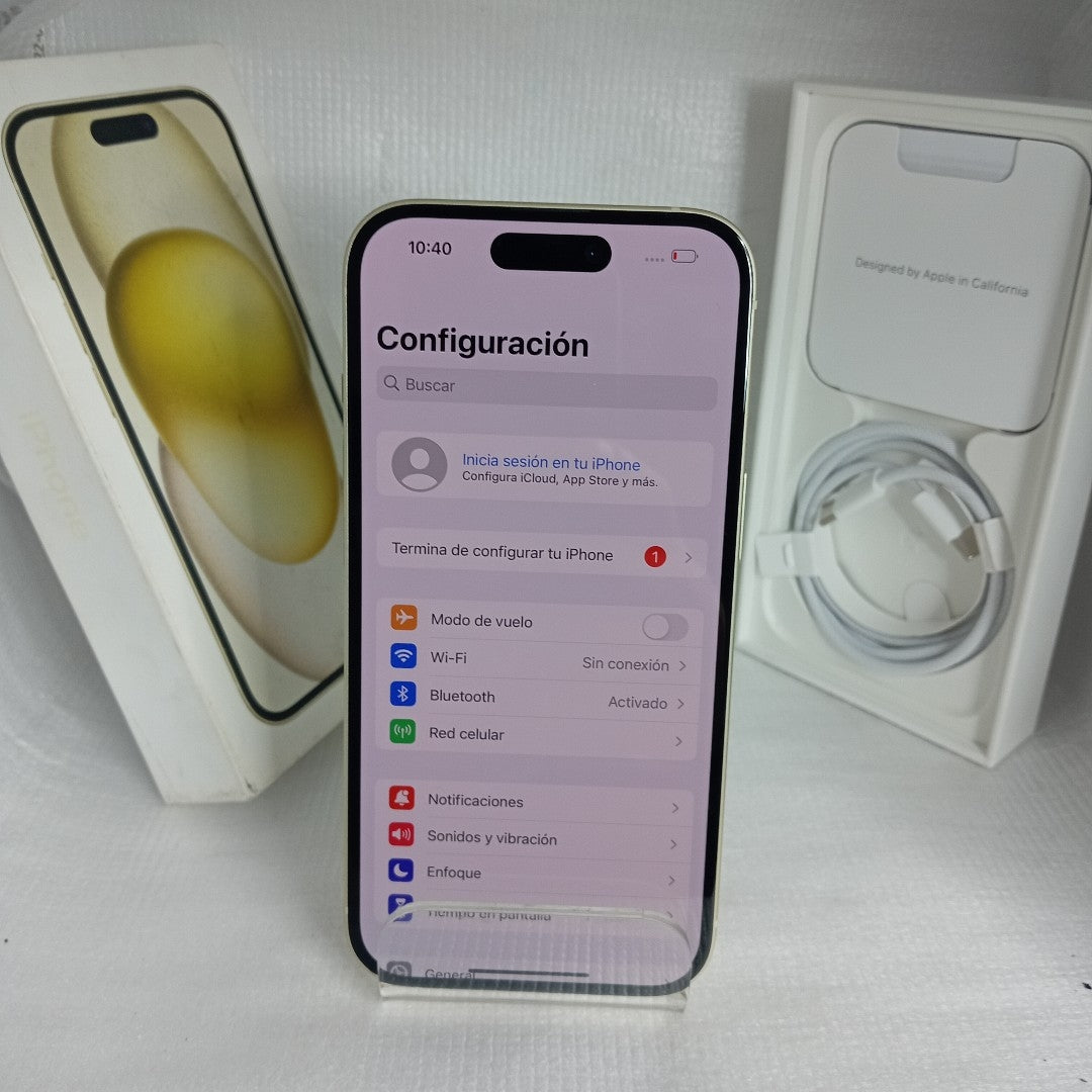 CELULAR APPLE IPHONE 15 A3089 (2023) 512 GB 6 GB RAM (SEMINUEVO)