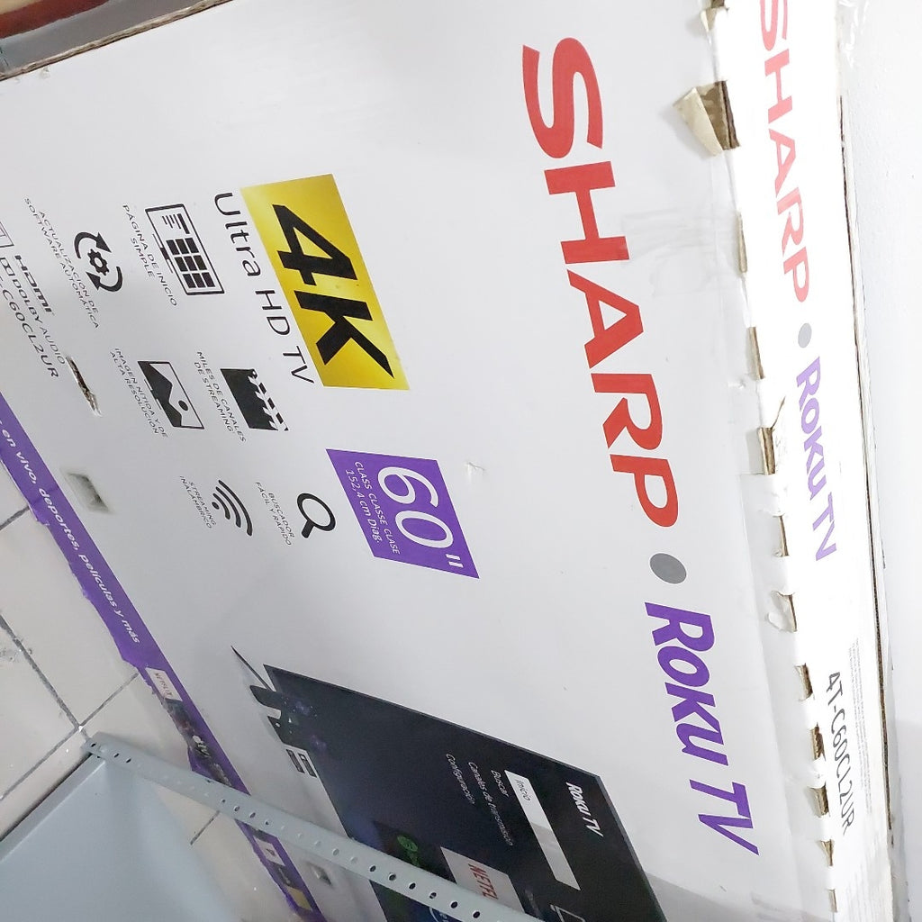 PANTALLA SHARP 4T-C60CL2UR (2020) 60" LED 4K (SEMINUEVO)
