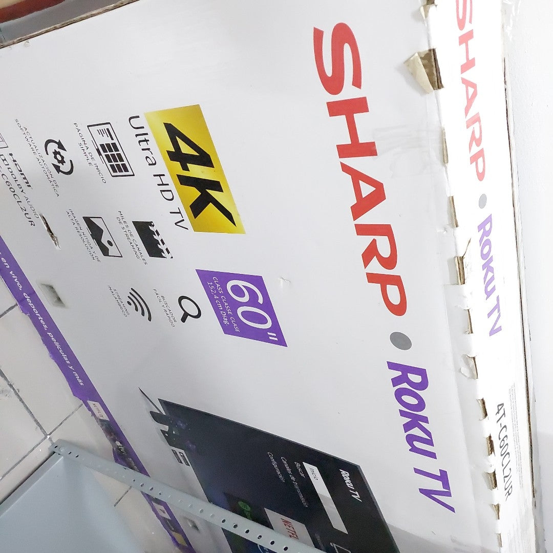 PANTALLA SHARP 4T-C60CL2UR (2020) 60" LED 4K (SEMINUEVO)