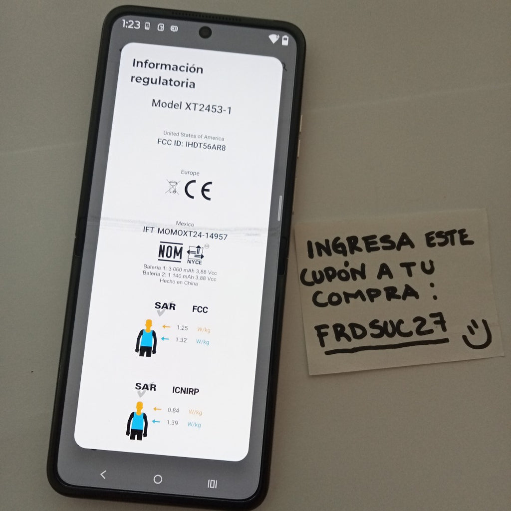 CELULAR MOTOROLA RAZR 50 5G XT2453-1 512 GB 12 GB RAM