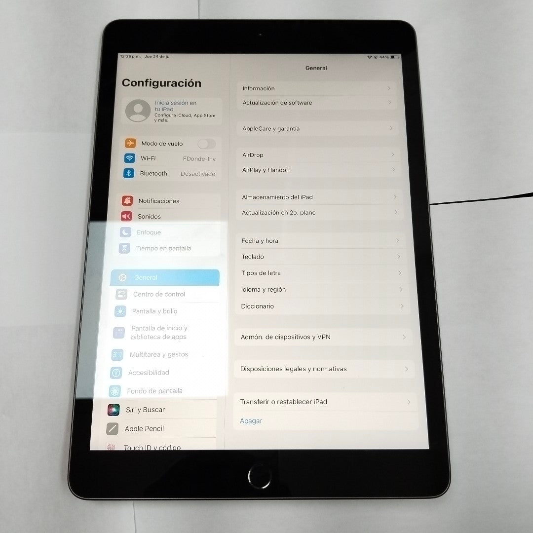 TABLETA APPLE IPAD 7 A2197 128 GB 3 GB RAM (SEMINUEVO)