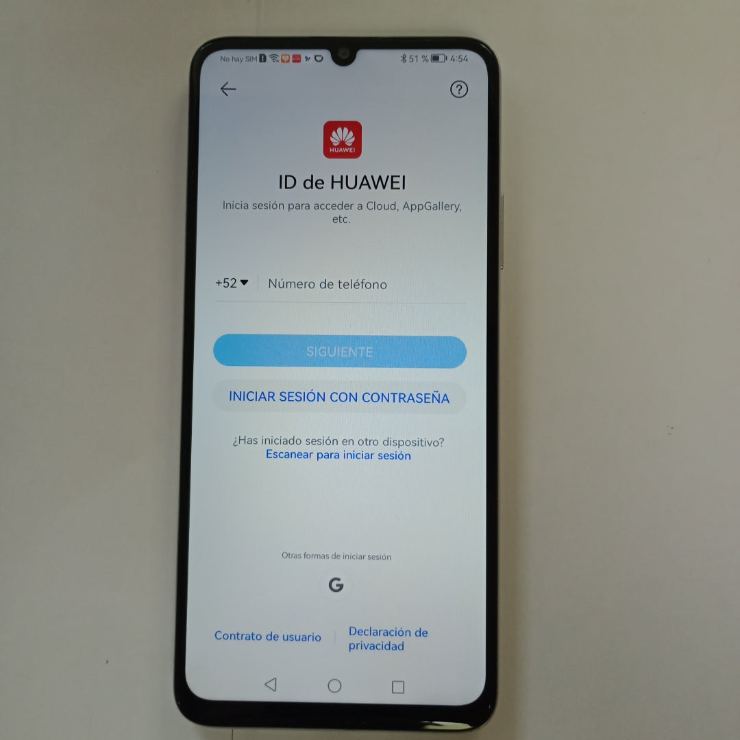 CELULAR HUAWEI NOVA Y70 MGA-LX3 128 GB 4 GB RAM (SEMINUEVO)