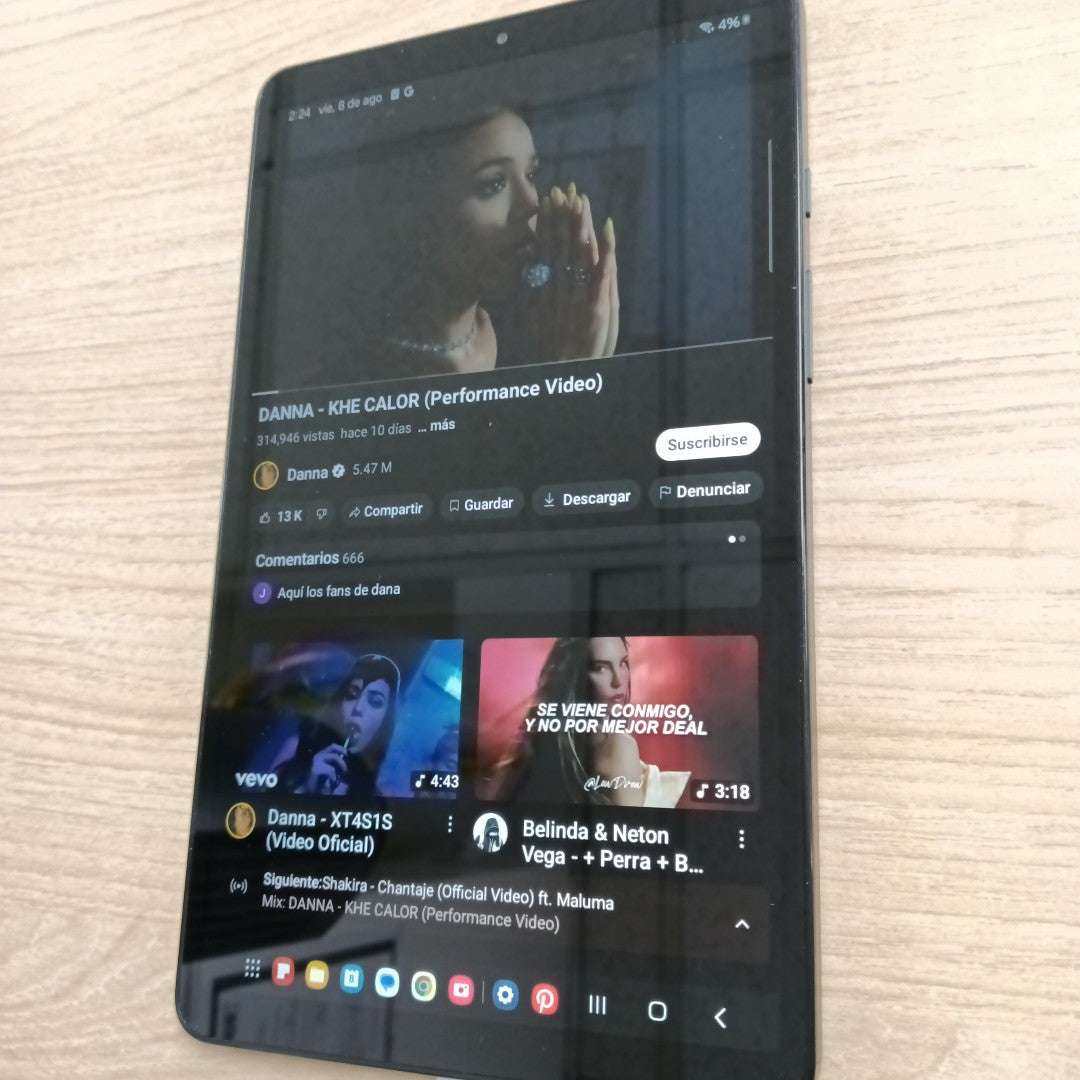 TABLETA SAMSUNG GALAXY TAB A9 SM-X110 (2023) 64 GB 4 GB RAM (SEMINUEVO)