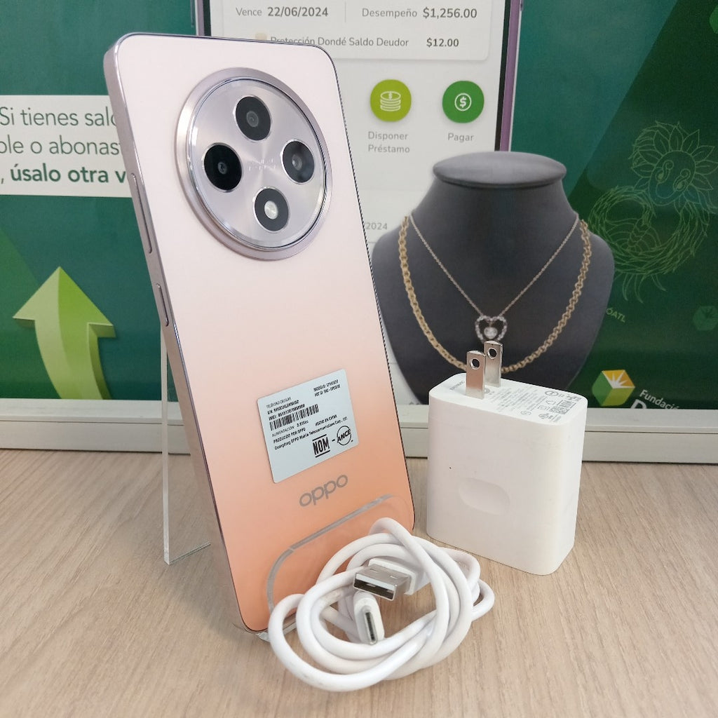 CELULAR OPPO  RENO 12F 5G CPH2637 256 GB 12 GB RAM (SEMINUEVO)