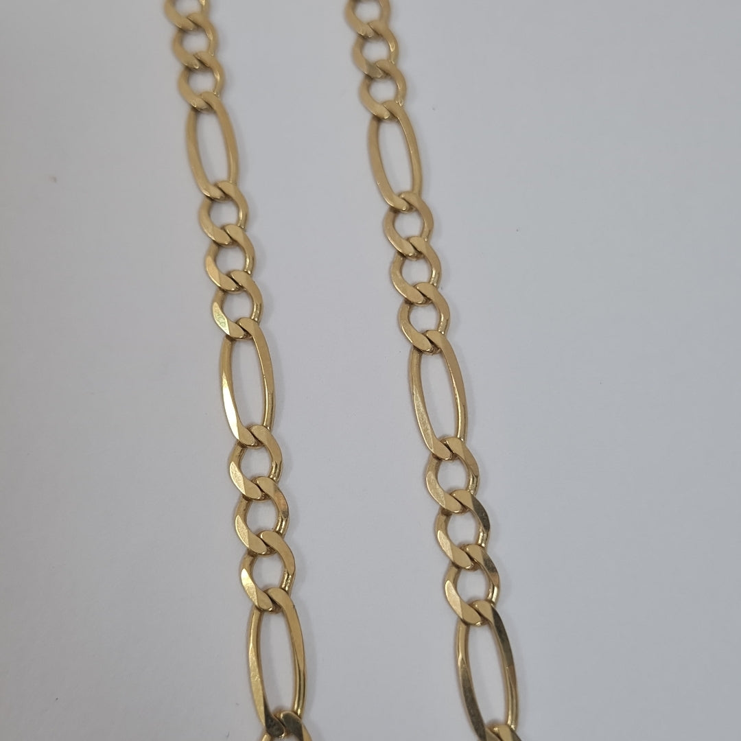 CADENAS CARTIER 3*1 AMARILLA ORO 10K 10.2 (NUEVO)