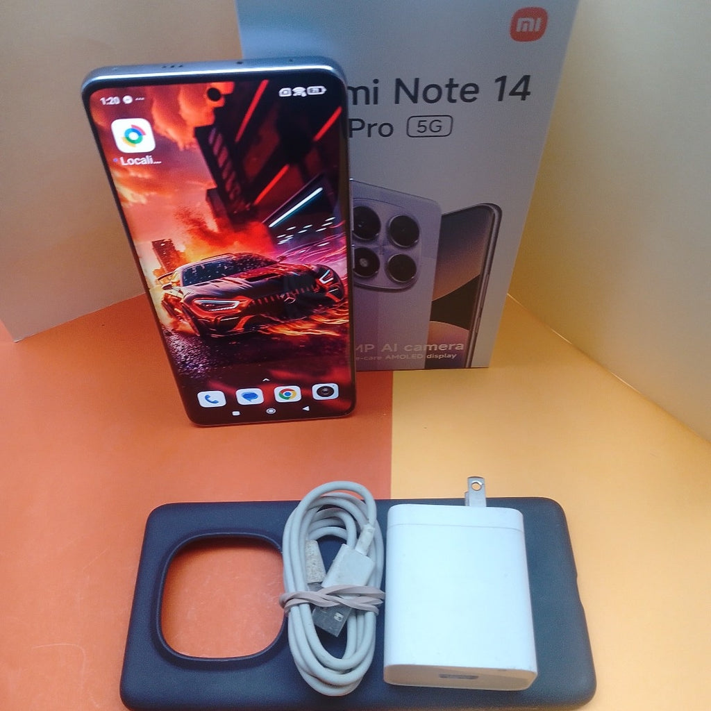 CELULAR XIAOMI REDMI NOTE 14 PRO 5G 24090RA29G (2025) 256 GB 8 GB RAM (SEMINUEVO)