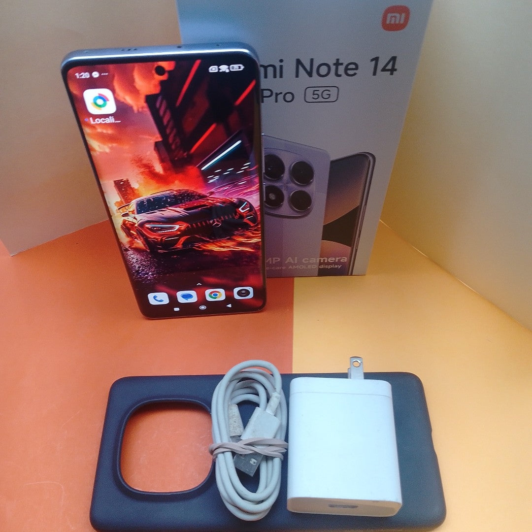 CELULAR XIAOMI REDMI NOTE 14 PRO 5G 24090RA29G (2025) 256 GB 8 GB RAM (SEMINUEVO)