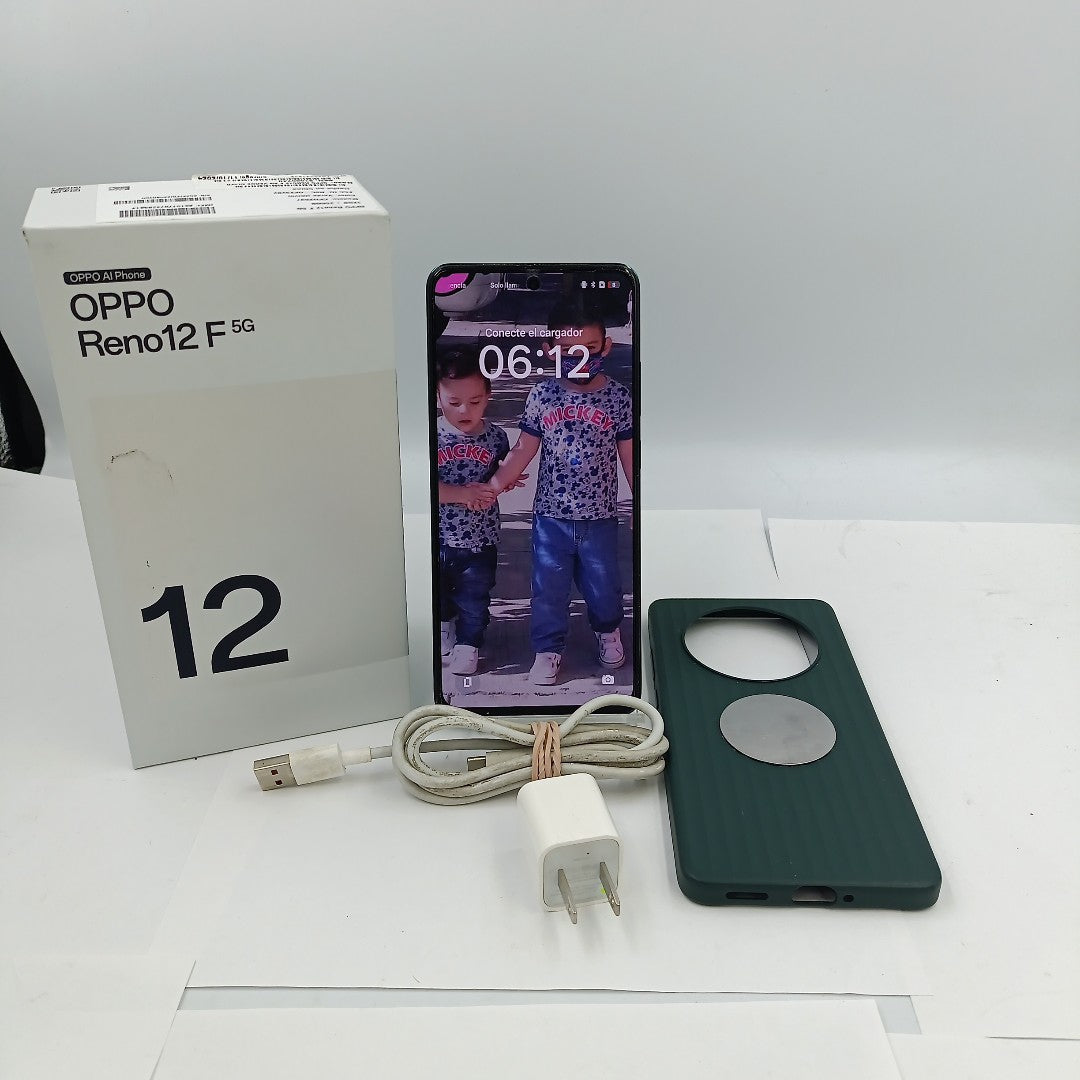 CELULAR OPPO  RENO 12F 5G CPH2637 256 GB 12 GB RAM (SEMINUEVO)
