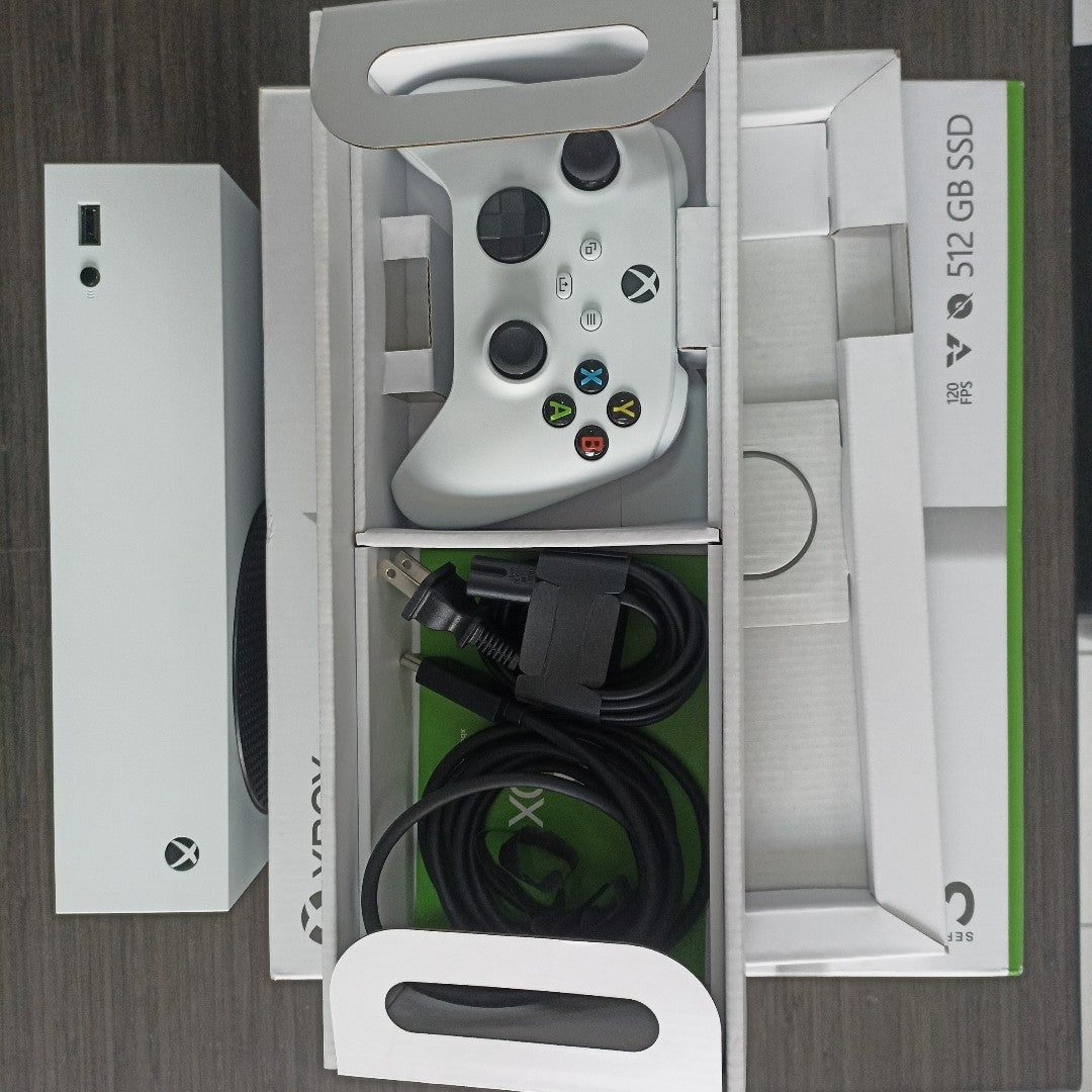 CONSOLA DE VIDEOJUEGO MICROSOFT XBOX SERIES S 512 GB SSD (SEMINUEVO)