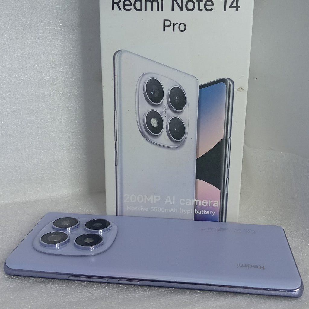 CELULAR XIAOMI REDMI NOTE 14 PRO 24116RACCG (2024) 256 GB 8 GB RAM (SEMINUEVO)