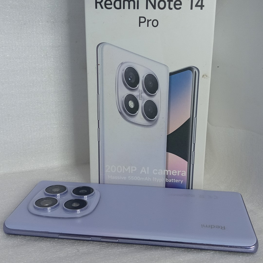 CELULAR XIAOMI REDMI NOTE 14 PRO 24116RACCG (2024) 256 GB 8 GB RAM (SEMINUEVO)