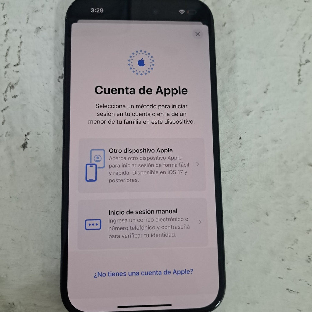 CELULAR APPLE IPHONE 15 A3089 (2023) 128 GB 6 GB RAM (SEMINUEVO)