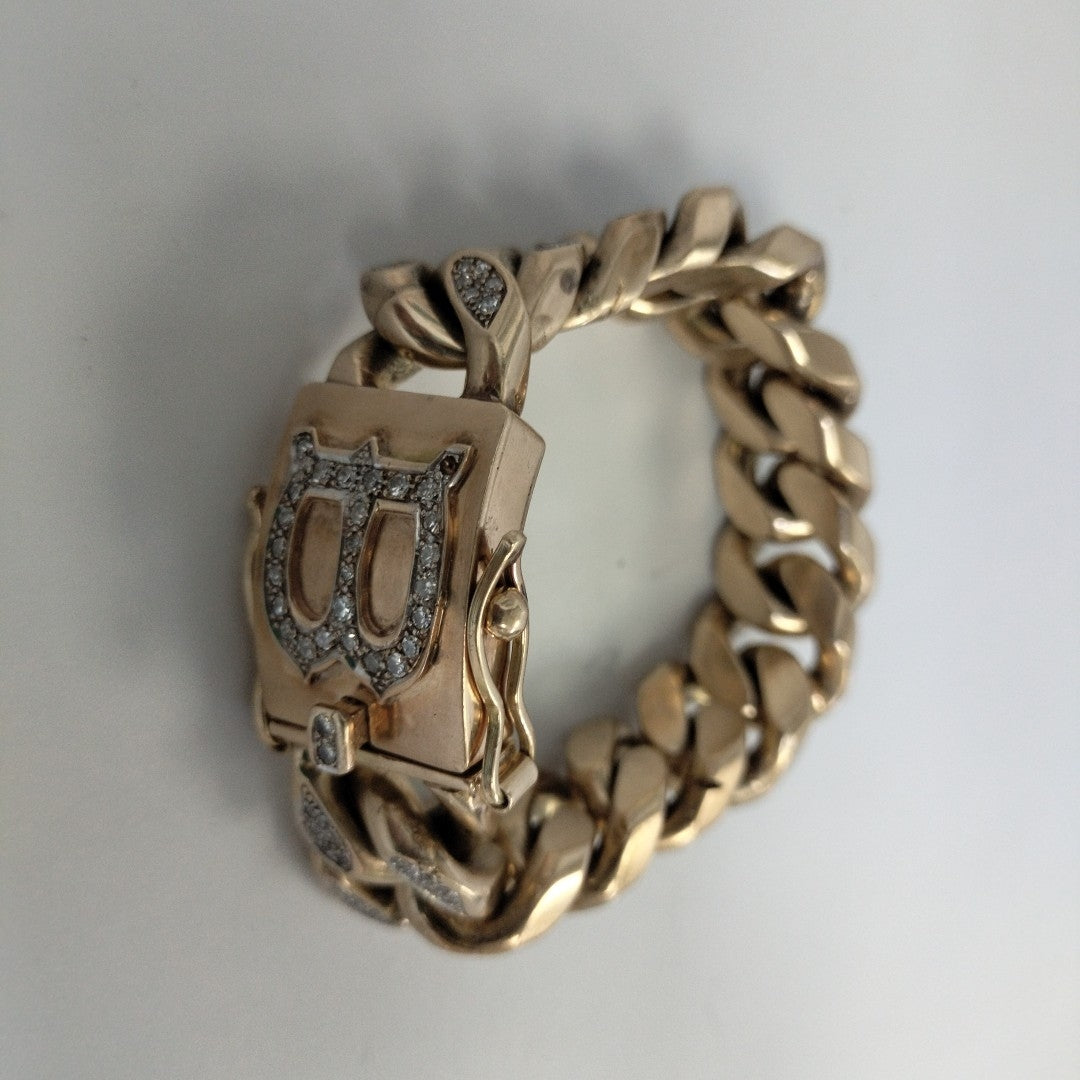 PULSERA. ORO. 14 K 216.9 GRMS (SEMINUEVO)
