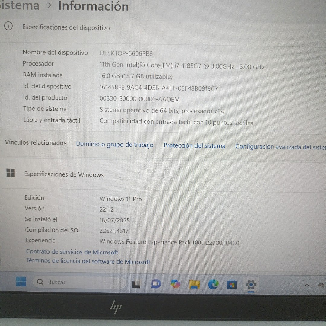 LAPTOP HP ELITEBOOK 840 G8 (2023) 256 GB SSD 16 GB RAM