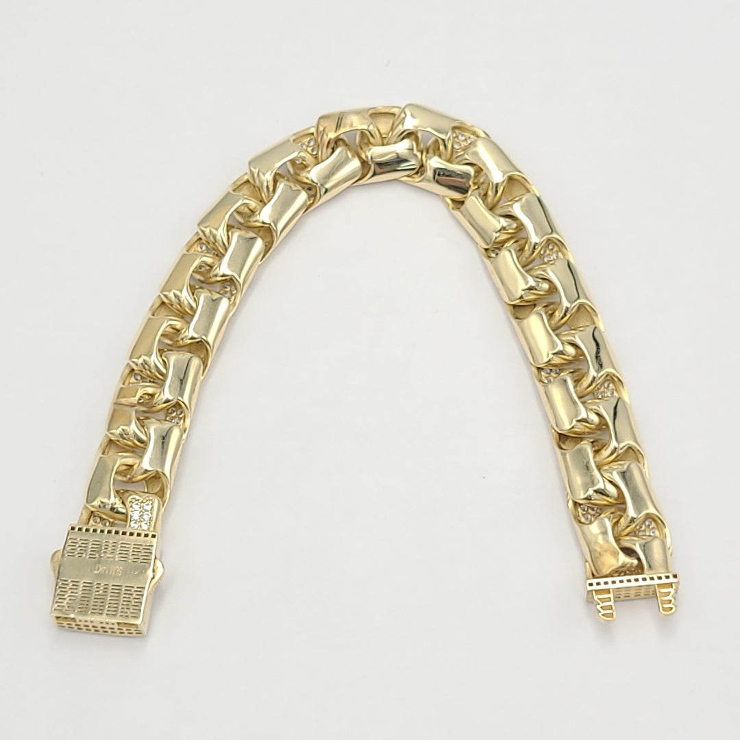 PULSERA ORO 14 K 30,70 GRMS (SEMINUEVO)