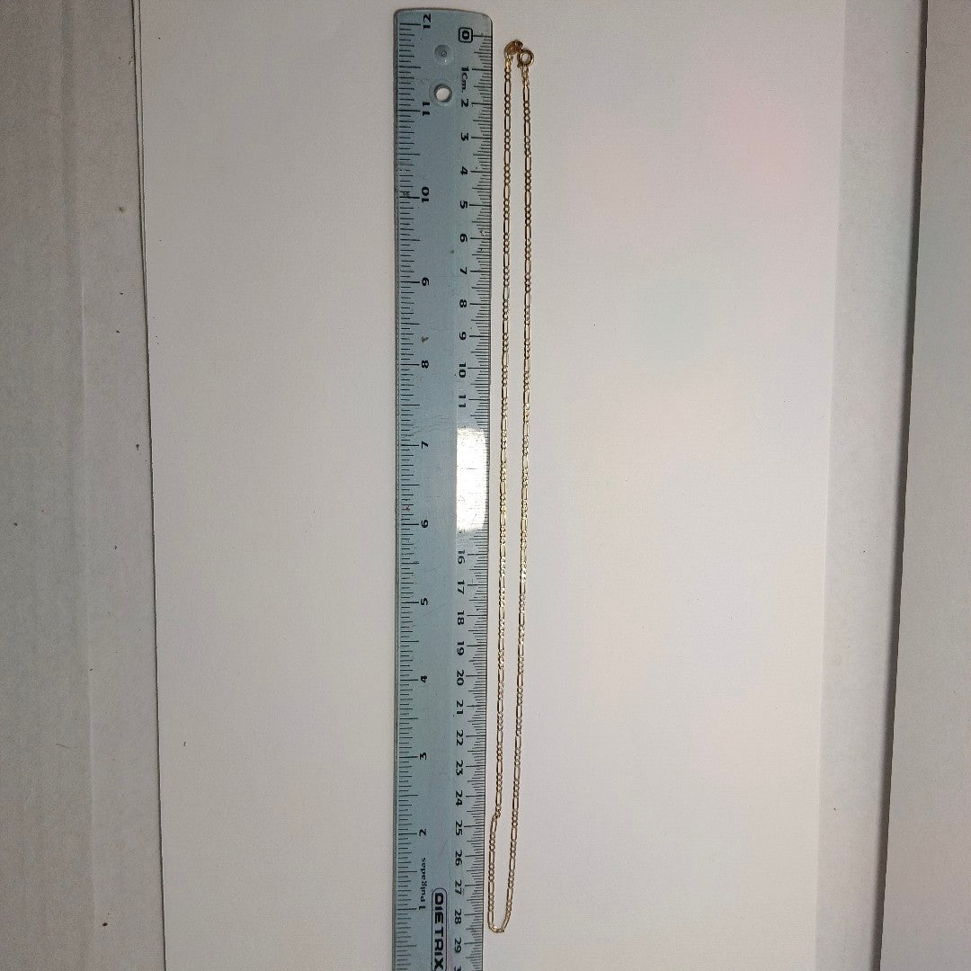 CADENA. ORO BLANCO. 14 K 2.8 GRMS (SEMINUEVO)