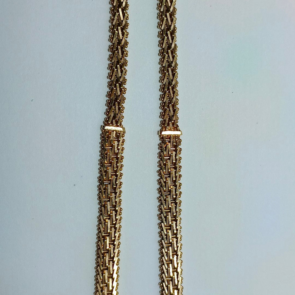 GARGANTILLA. ORO. 10 K 21.4 GRMS (SEMINUEVO)