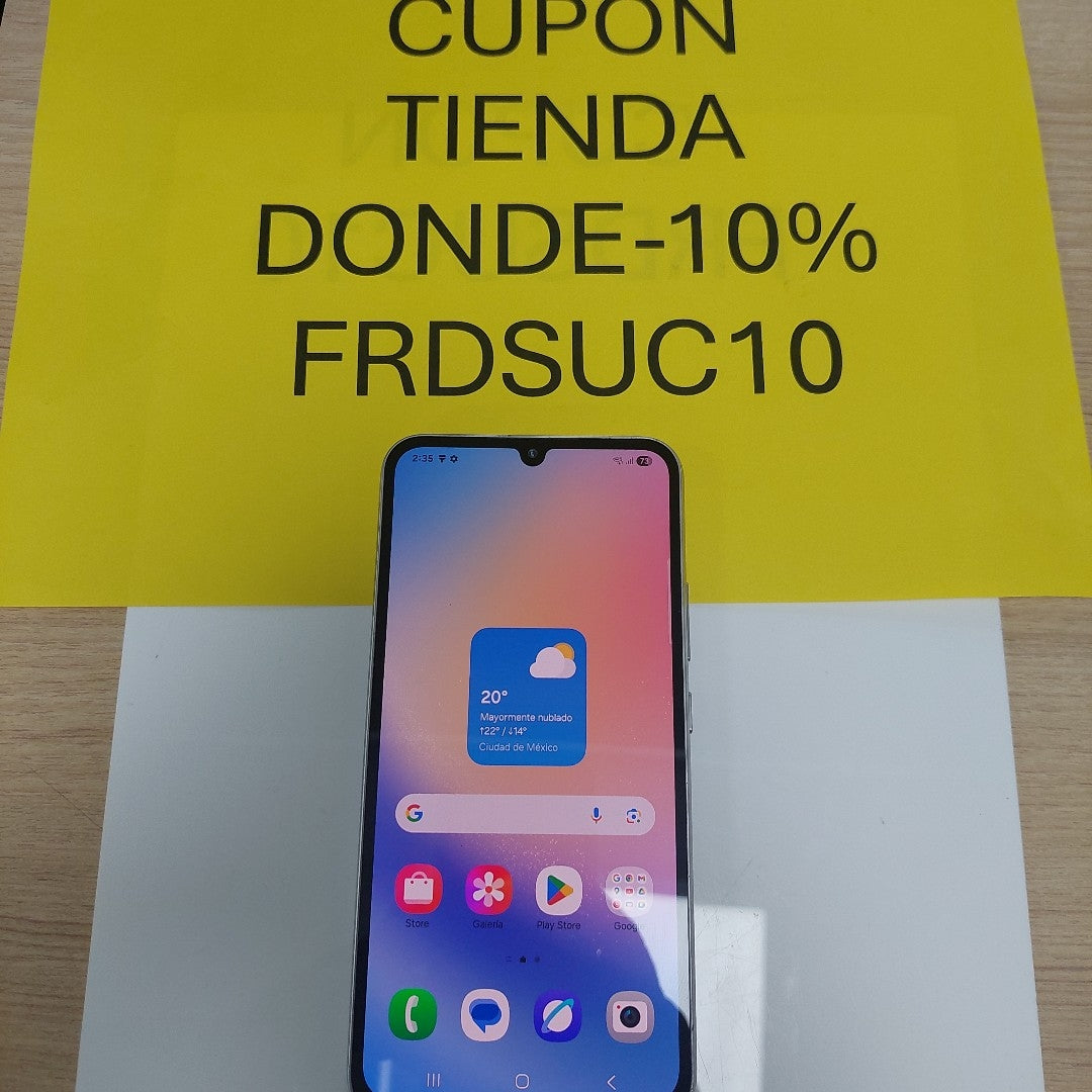 CELULAR SAMSUNG GALAXY A34 5G SM-A346M/N 128 GB 6 GB RAM (SEMINUEVO)
